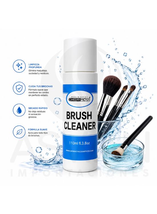 LIMPIADOR DE PINCELES BRUSH CLEANER 110 ML - CHERIMOYA - 2