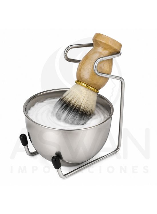 BOLW ACERO PARA ESPUMA DE AFEITAR BARBER - 2
