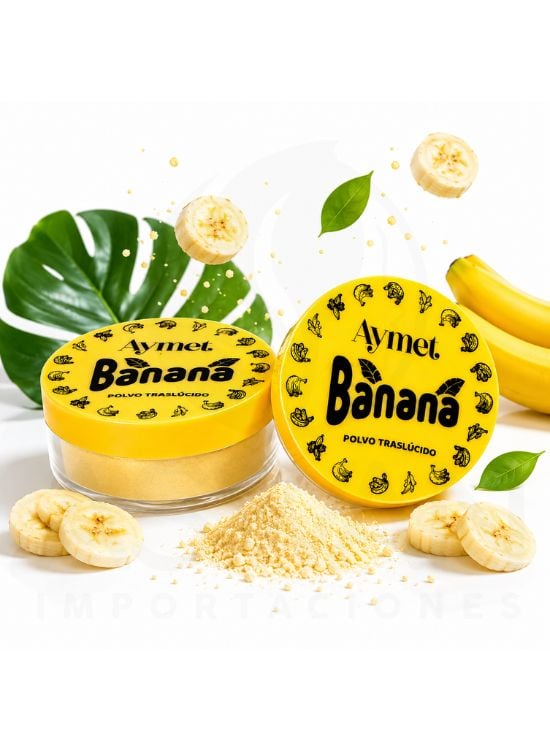 UN POLVO TRASLUCIDO BANANA - AYMET - 2