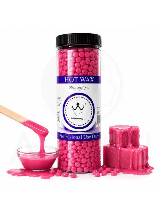 CERA GRANULADA DEPILADORA ROSADO 400 GR - 2