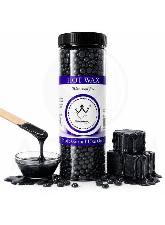 CERA GRANULADA DEPILADORA NEGRO 400 GR - 2
