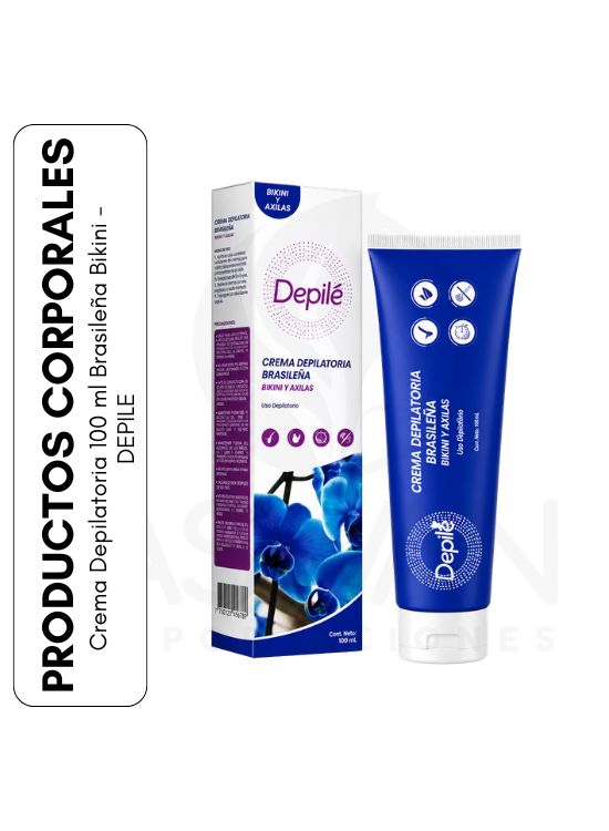 CREMA DEPILATORIA 100 ML BRASILEÑA BIKINI - DEPILE - 1
