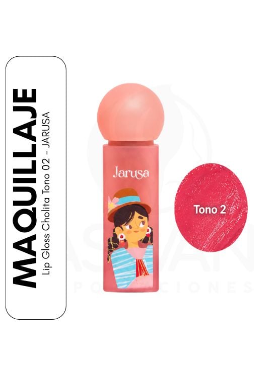 LIP GLOSS CHOLITA TONO 02 - JARUSA - 1