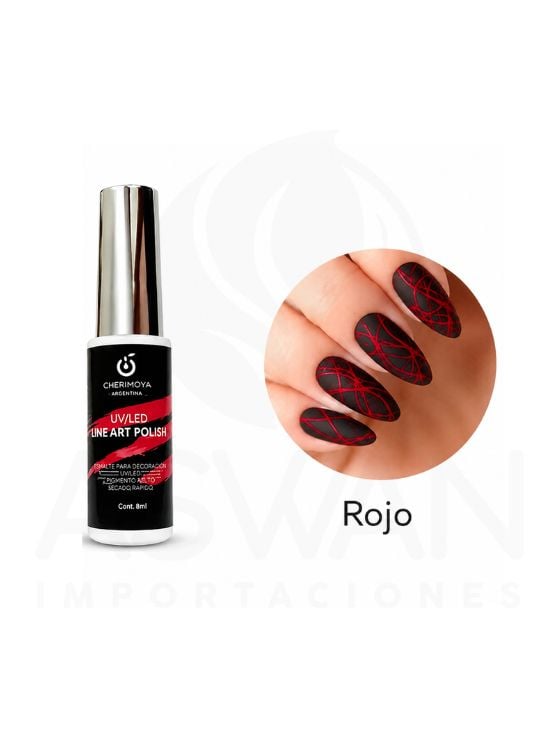 ESMALTE DE UÑAS ART POLISH ROJO - CHERIMOYA - 2