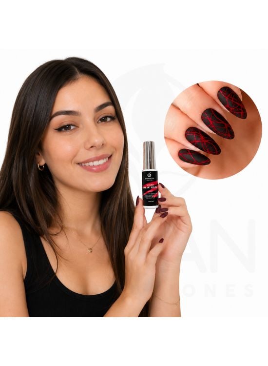 ESMALTE DE UÑAS ART POLISH ROJO - CHERIMOYA - 3