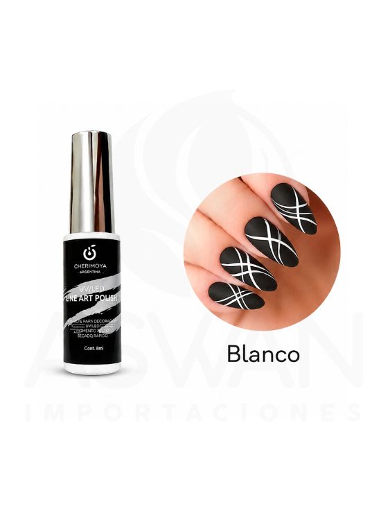 ESMALTE DE UÑAS ART POLISH BLANCO - CHERIMOYA - 2