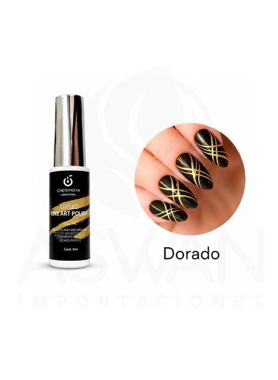 ESMALTE DE UÑAS ART POLISH DORADO - CHERIMOYA - 2