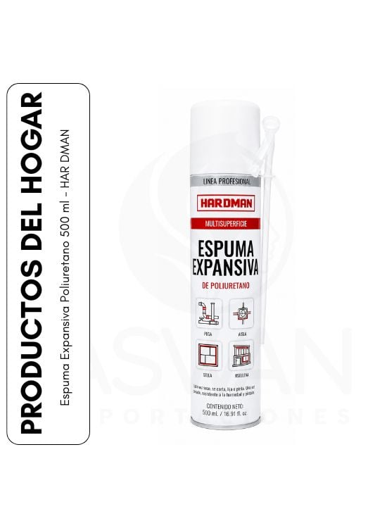 ESPUMA EXPANSIVA POLIURETANO 500 ML - HAR DMAN - 1