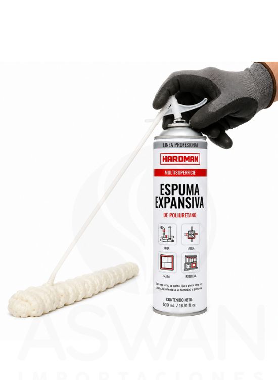 ESPUMA EXPANSIVA POLIURETANO 500 ML - HAR DMAN - 3