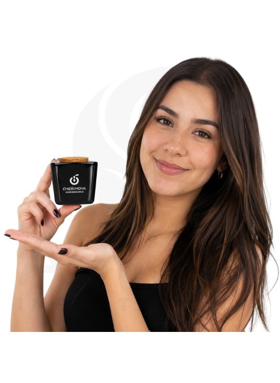 PACK X2 VASO DAPPEN CERÁMICO NEGRO - CHERIMOYA - 3