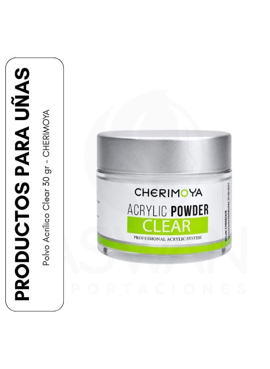 POLVO ACRÍLICO CLEAR 30 GR - CHERIMOYA - 1