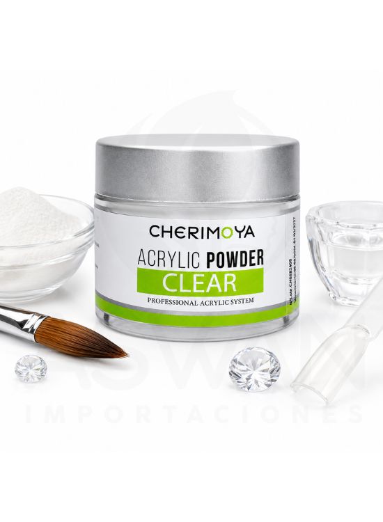 POLVO ACRÍLICO CLEAR 30 GR - CHERIMOYA - 2