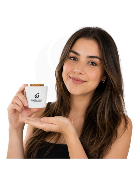 PACK X2 VASO DAPPEN CERÁMICO BLANCO - CHERIMOYA - 3