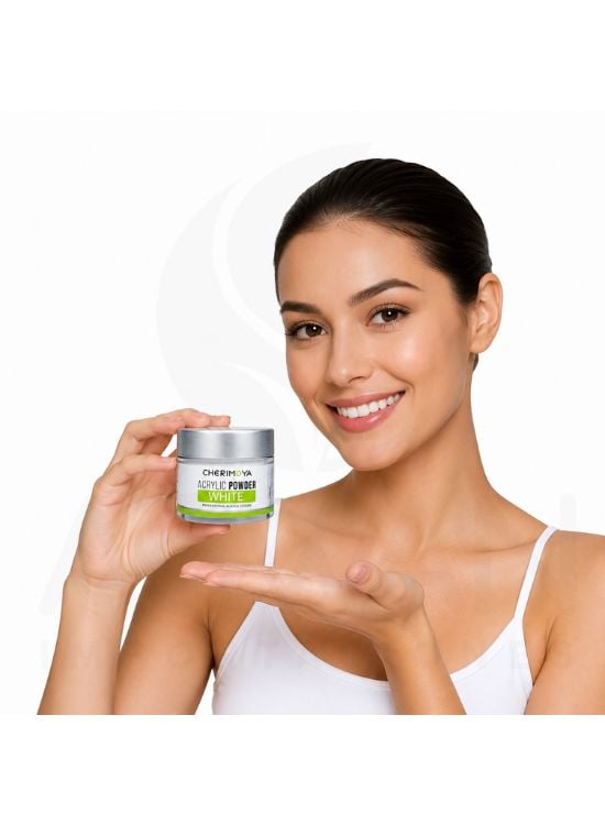 POLVO ACRÍLICO WHITE 30 GR - CHERIMOYA - 3