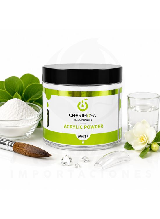 POLVO ACRÍLICO WHITE 240 GR - CHERIMOYA - 2