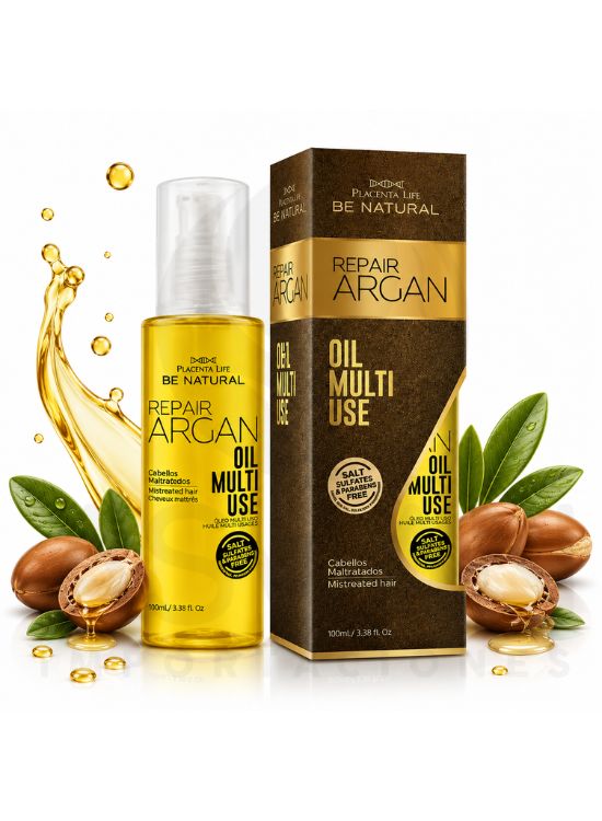 ACEITE MULTIUSO ÓLEO REPAIR ARGÁN 50 ML - BE NATURAL - 2