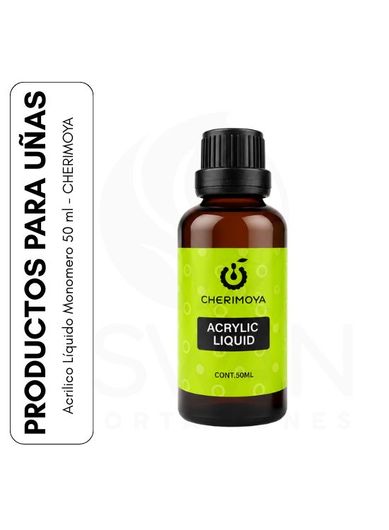 ACRÍLICO LÍQUIDO MONOMERO 50 ML - CHERIMOYA - 1