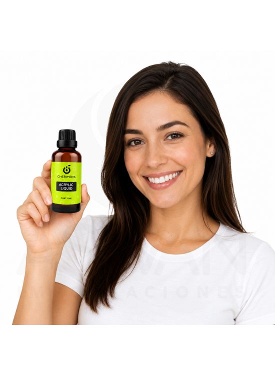 ACRÍLICO LÍQUIDO MONOMERO 50 ML - CHERIMOYA - 3