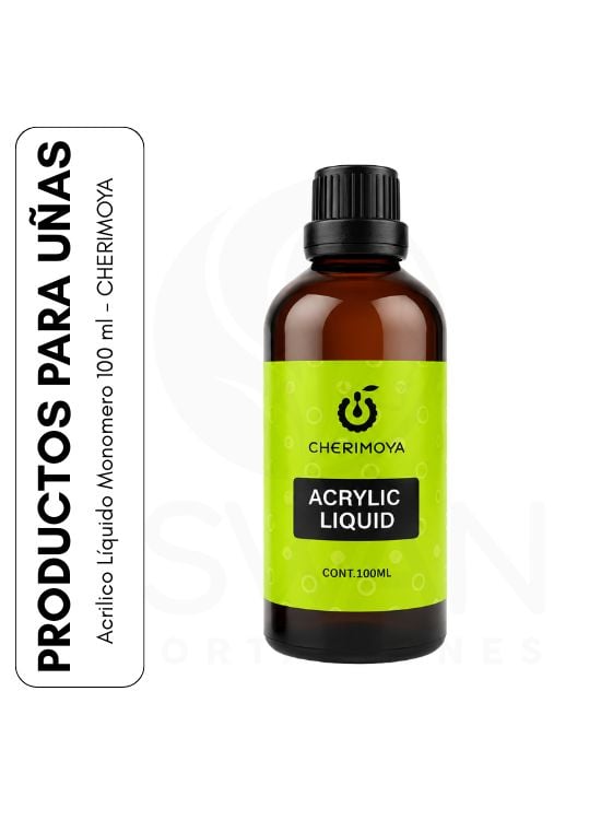 ACRÍLICO LÍQUIDO MONOMERO 100 ML - CHERIMOYA - 1