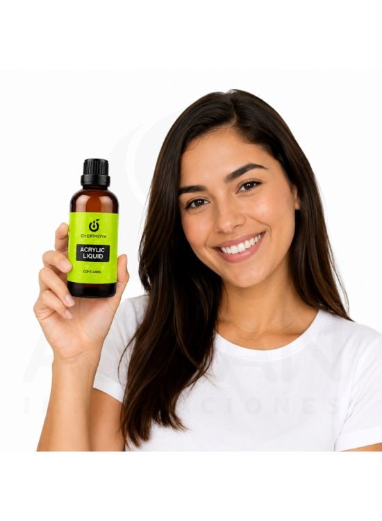 ACRÍLICO LÍQUIDO MONOMERO 100 ML - CHERIMOYA - 3