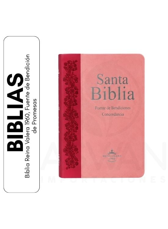 BIBLIA REINA VALERA 1960, FUENTE DE BENDICIÓN DE PROMESAS - 1