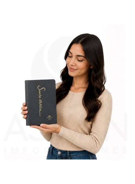 SANTA BIBLIA RV1960 LETRA GRANDE 12 PUNTOS COLECCIÓN FINA PLOMO - 4
