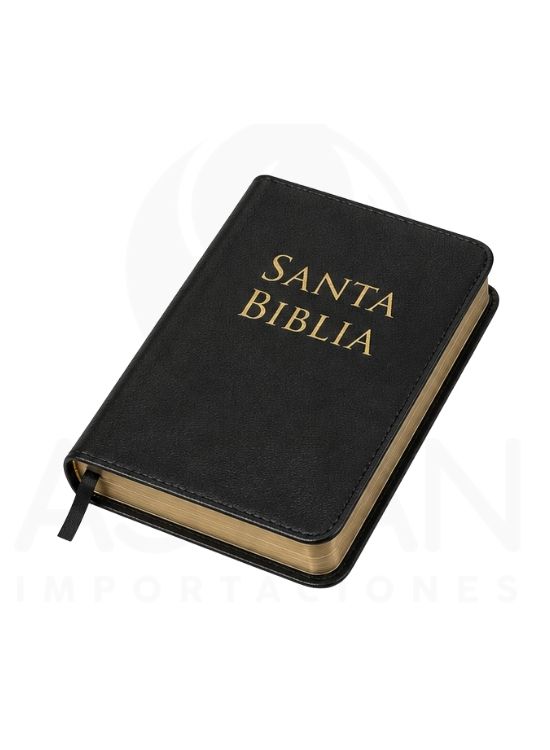 BIBLIA RV1960 LETRA GRANDE TAMAÑO MANUAL REFERENCIAS COLOR NEGRO - 2