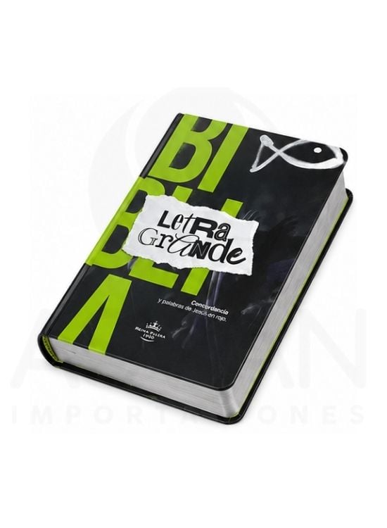 BIBLIA REINA VALERA 1960 LETRA GRANDE FLEX VERDE - 2