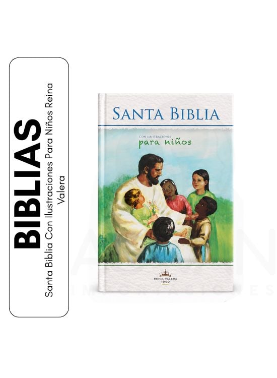 SANTA BIBLIA CON ILUSTRACIONES PARA NIÑOS REINA VALERA - 1