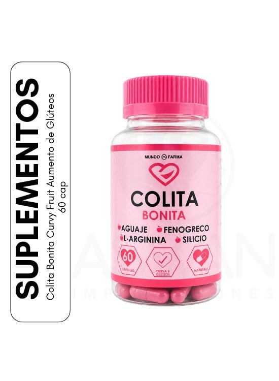 COLITA BONITA CURVY FRUIT AUMENTO DE GLÚTEOS 60 CAP - 1