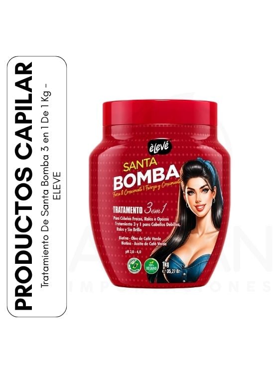 TRATAMIENTO DE SANTA BOMBA 3 EN 1 DE 1 KG - ELEVE - 1