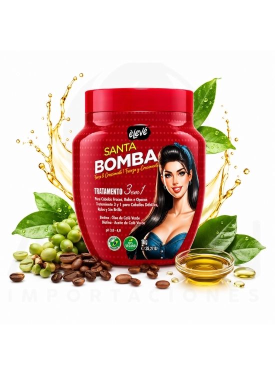 TRATAMIENTO DE SANTA BOMBA 3 EN 1 DE 1 KG - ELEVE - 2