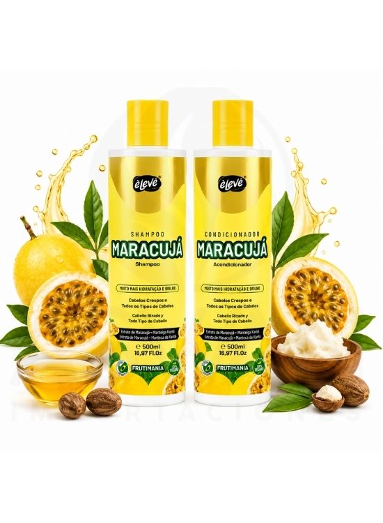 PACK SHAMPOO Y ACONDICIONADOR MARACUJÁ 500 ML - ELEVE - 2