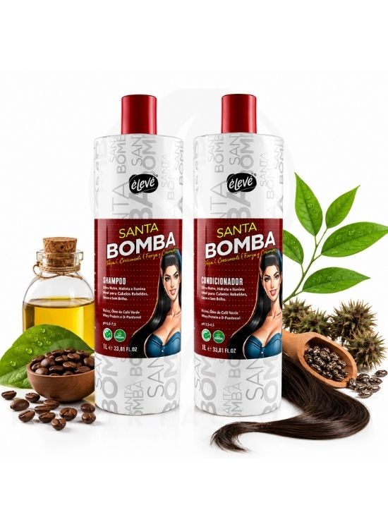 PACK SHAMPOO Y ACONDICIONADOR SANTA BOMBA 500 ML - ELEVE - 3