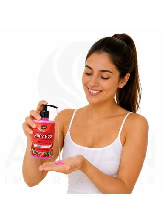 LOCIÓN DESODORANTE CORPORAL FRESA 500 ML - ELEVE - 3