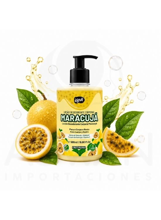 LOCIÓN DESODORANTE CORPORAL MARACUYÁ 500ML - ELEVE - 2