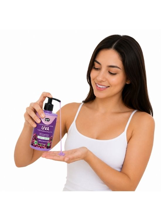 LOCIÓN DESODORANTE CORPORAL UVA 500 ML - ELEVE - 3