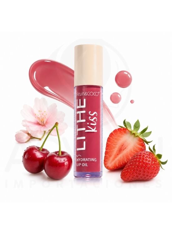 LIP OIL HIDRATANTE COLOR Y BRILLO LITHE KISS TONO 01 - 2