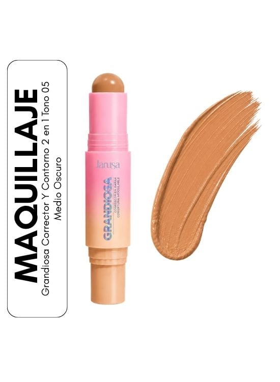 GRANDIOSA CORRECTOR Y CONTORNO 2 EN 1 TONO 05 MEDIO OSCURO - 1