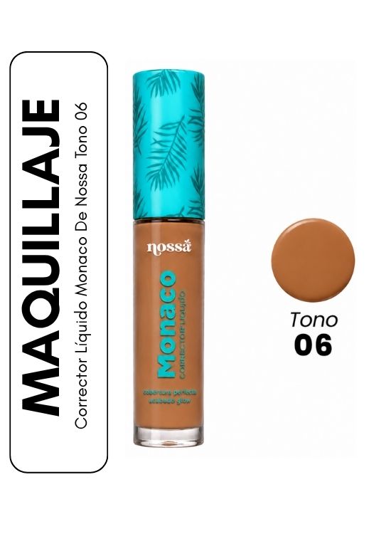 CORRECTOR LÍQUIDO MONACO DE NOSSA TONO 06 - 1