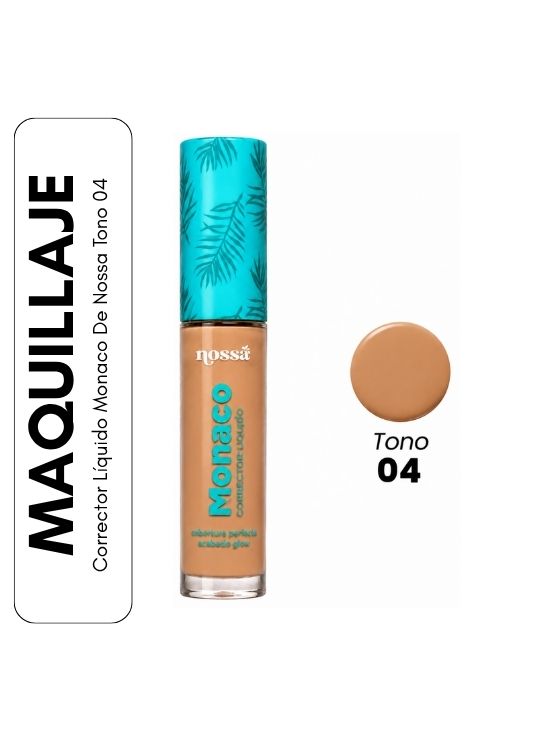 CORRECTOR LÍQUIDO MONACO DE NOSSA TONO 04 - 1