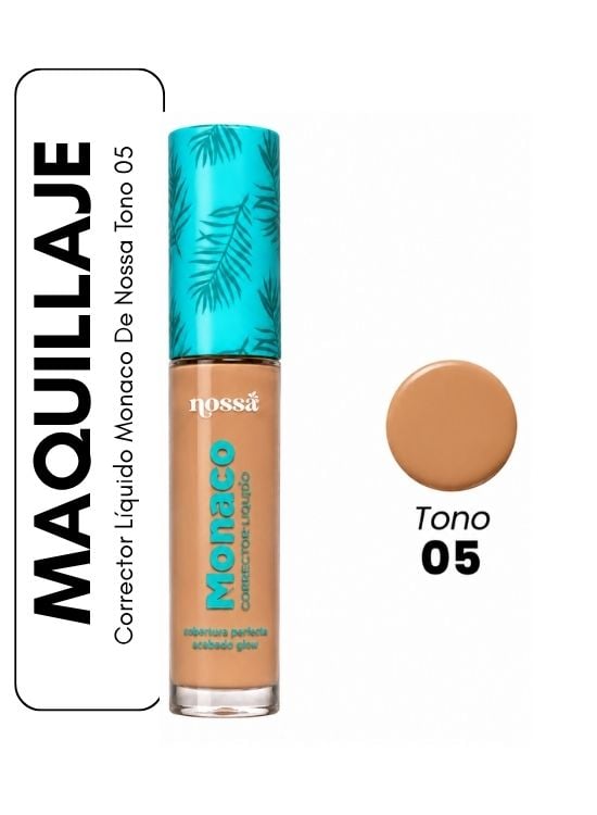 CORRECTOR LÍQUIDO MONACO DE NOSSA TONO 05 - 1