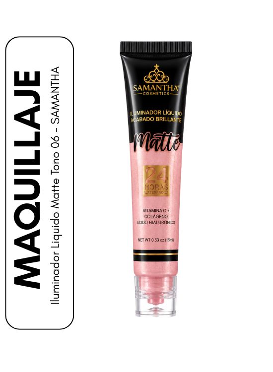 ILUMINADOR LIQUIDO MATTE TONO 06 - SAMANTHA - 1