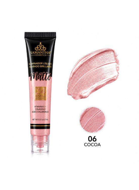 ILUMINADOR LIQUIDO MATTE TONO 06 - SAMANTHA - 2