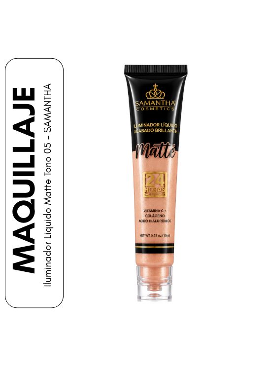 ILUMINADOR LIQUIDO MATTE TONO 05 - SAMANTHA - 1