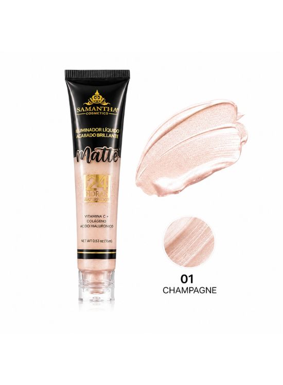 ILUMINADOR LIQUIDO MATTE TONO 01 - SAMANTHA - 2