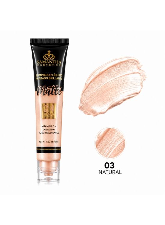 ILUMINADOR LIQUIDO MATTE TONO 03 - SAMANTHA - 2