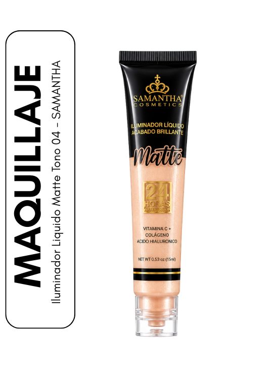 ILUMINADOR LIQUIDO MATTE TONO 04 - SAMANTHA - 1