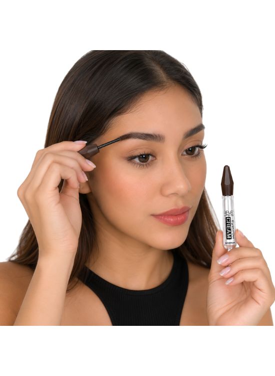 GEL PARA LAS CEJAS EN CREMA MARRON TONO 02 - REVEL - 3
