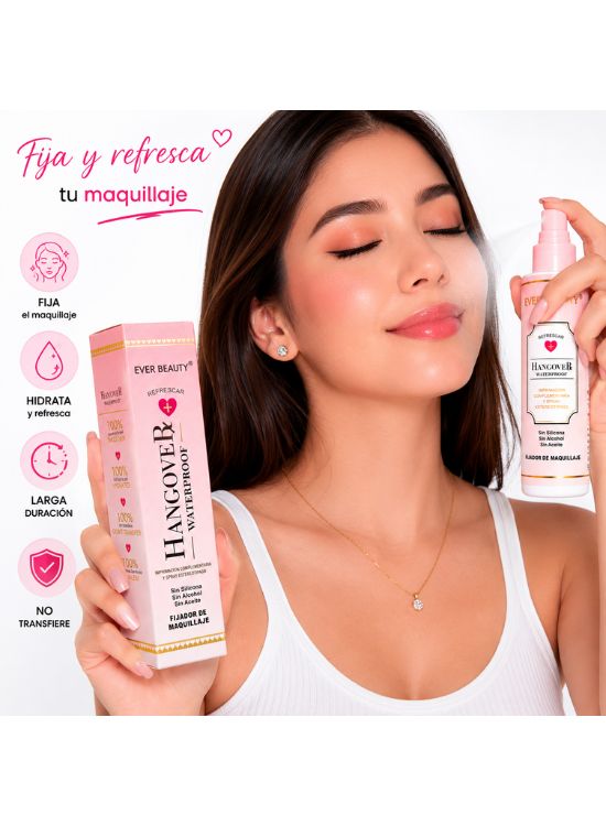 FIJADOR DE MAQUILLAJE HANGOVER - EVER BEAUTY - 3